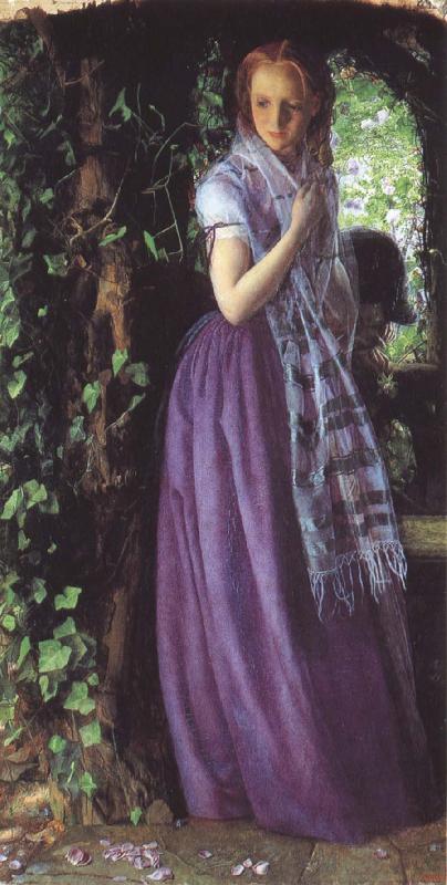 Arthur Hughes April Love oil painting image